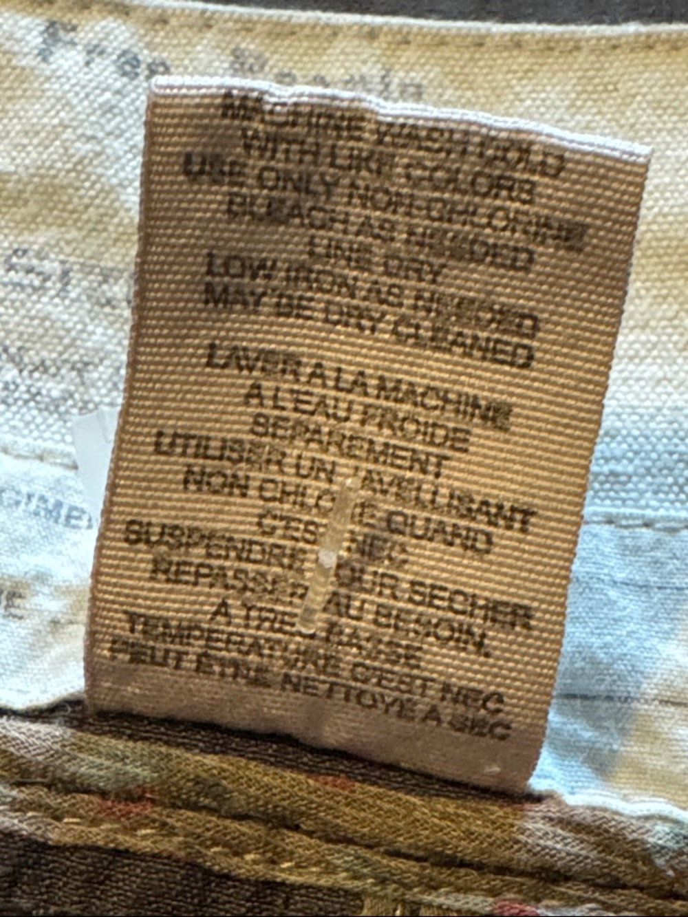 Vintage FREE PEOPLE Regimental Military Trench Jacket 4 17.5” p2p Espresso EUC - Picture 10 of 11